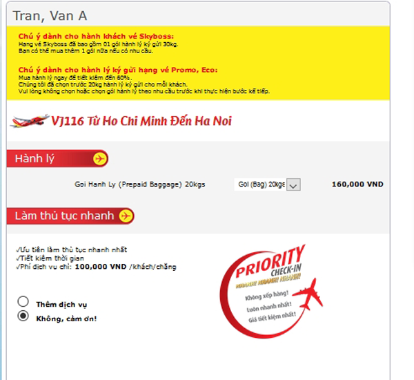 Hướng dẫn đặt vé máy bay Vietjet Air chi tiết nhất