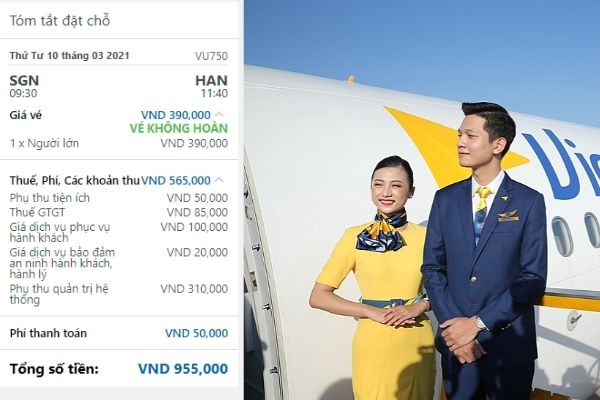 Hướng dẫn cách đặt vé máy bay Vietravel Airlines chi tiết nhất
