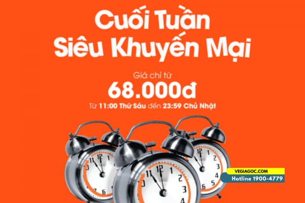 Jetstar Bán Vé Khuyến Mãi 68000 Đồng Toàn Mạng Bay
