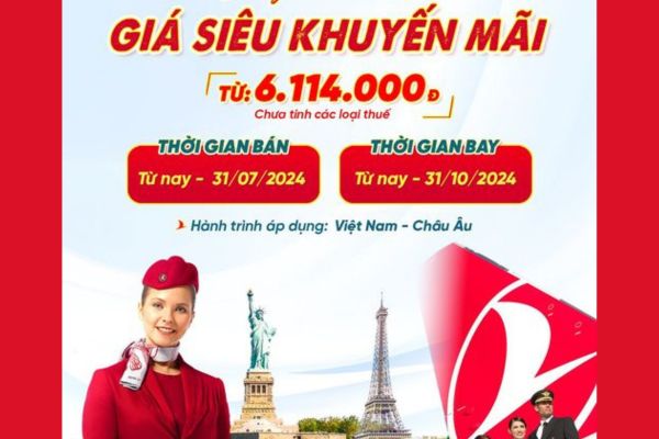 Khám Phá Châu Âu Với Giá Ưu Đãi Từ Turkish Airlines!