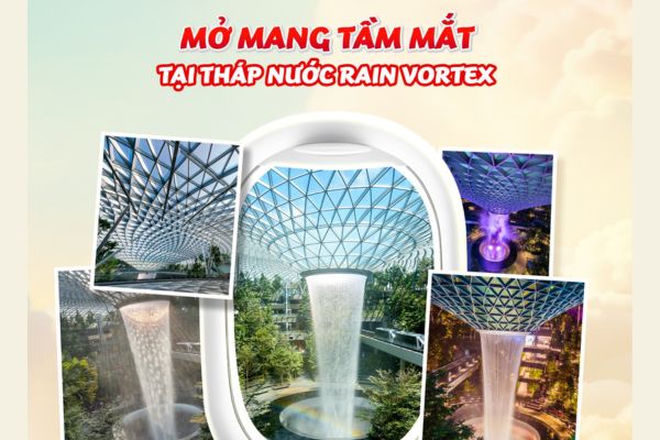 Du lịch Singapore: Kh&aacute;m ph&aacute; S&acirc;n bay Changi &ndash; s&acirc;n bay đẹp bậc nhất ch&acirc;u &Aacute;