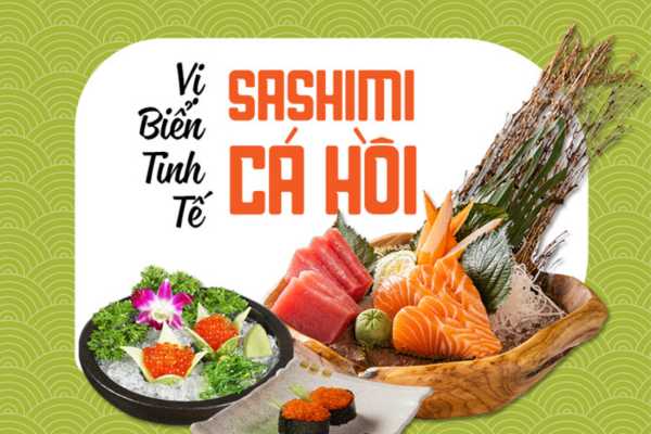 Khám phá vị ngon tinh tế của sashimi Nhật Bản