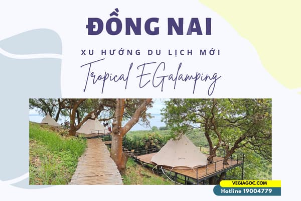 Khu cắm trại Tropical EGlamping Đồng Nai Xu hướng du lịch mới