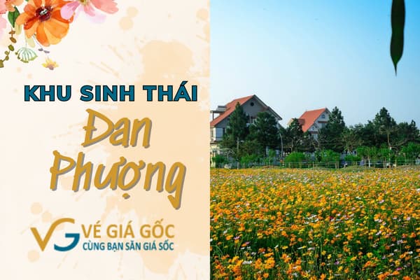 Khu sinh thái Đan Phượng điểm check-in đẹp say đắm gần xịt Hà Nội