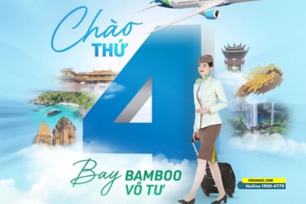 Ngày Vàng thứ 4 lại tới đón cơn mưa vé rẻ cùng Bamboo Airways