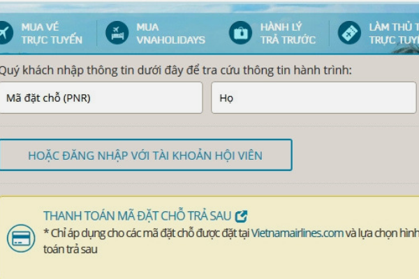 Kiểm tra vé máy bay vừa mua bằng cách nào