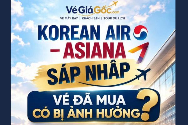 Korean Air sáp nhập Asiana: Vé đã mua được chuyển đổi thế nào?
