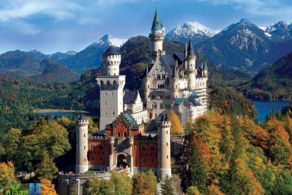 Lạc vào những tòa lâu đài cổ tích lộng lẫy tại Đức
