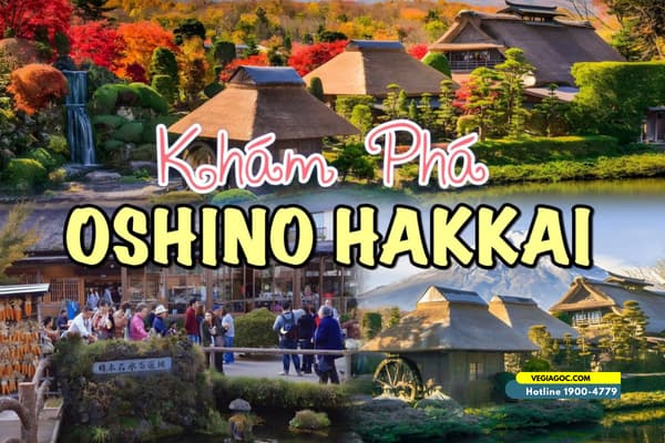 Khám phá làng cổ Oshino Hakkai Vùng đất yên bình chân núi Phú Sĩ