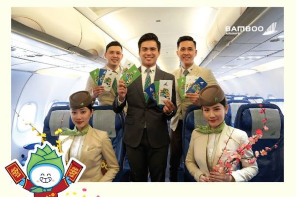 Lì xì đầu năm – Hành trình may mắn cùng Bamboo Airways