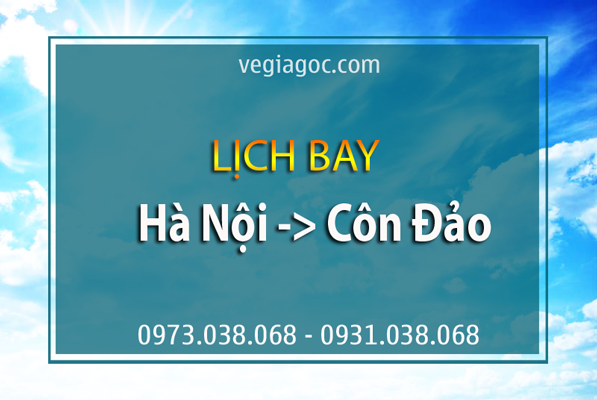 Lịch bay Hà Nội Côn Đảo