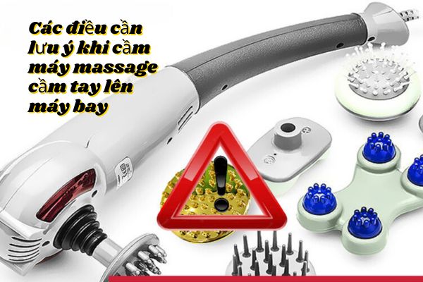 Máy Massage Cầm Tay Trên Máy Bay Quy Định và Lời Khuyên Cần Biết