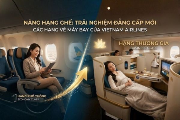 N&ecirc;n chọn v&eacute; thương gia Sun PhuQuoc Airways hay Vietnam Airlines?