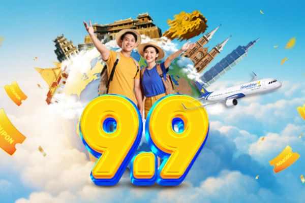 Ngày Song Đôi ưu đãi siêu hấp dẫn cùng Vietravel Airlines