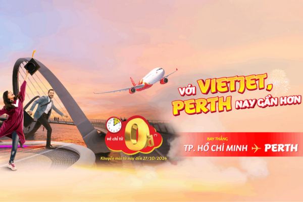 Săn vé 0Đ Vietjet nhận ngay ưu đãi hành lý miễn phí cực hời