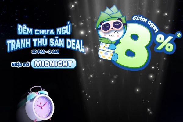 Săn vé đêm Bamboo Airways bay nội địa giá ưu đãi 8%