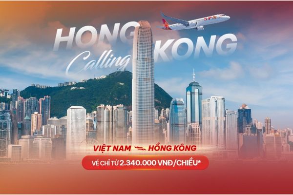 Săn vé đi Hồng Kông – Bay thẳng từ Việt Nam chỉ từ 2.340.000 VNĐ