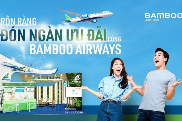 Săn vé máy bay khuyến mãi tháng 12 Bamboo Airways