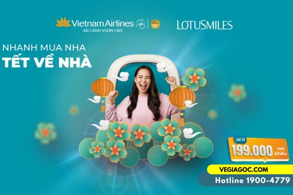 Săn vé máy bay Tết 2023 cùng Vietnam Airlines