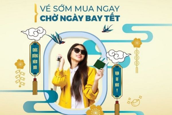 Săn Vé Máy Bay Tết 2025 Giá Rẻ Cùng Vietnam Airlines