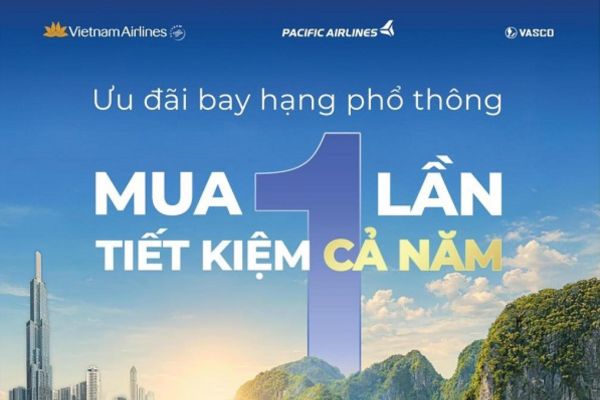 Săn vé Vietnam Airlines: Ưu đãi 1 lần – lợi ích dài lâu