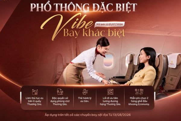 Sun PhuQuoc Airways Chính Thức Triển Khai Vé Hạng Phổ Thông Đặc Biệt