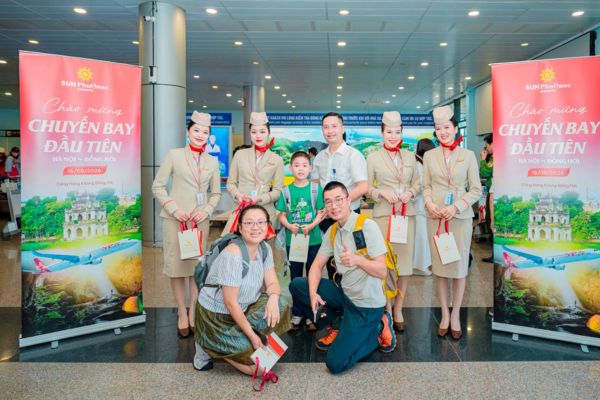 Sun PhuQuoc Airways mở th&ecirc;m 2 đường bay mới từ Đồng Hới