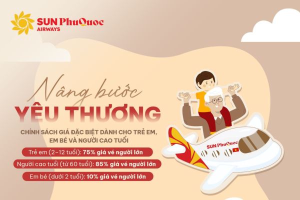 Ưu đãi cực chất: Sun PhuQuoc Airways tặng hành lý ký gửi cho mọi hành trình