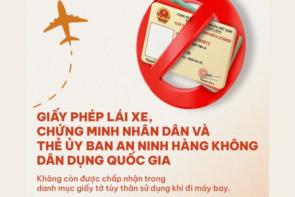 Sun PhuQuoc Airways Th&ocirc;ng B&aacute;o Thay Đổi Quy Định Giấy Tờ Bay Nội Địa
