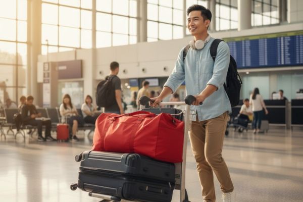 Sun PhuQuoc Airways triển khai dịch vụ vận chuyển mai, đ&agrave;o v&agrave; h&agrave;ng h&oacute;a Tết 2026