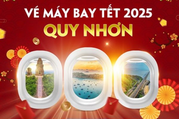 Đón Tết Nguyên đán Ất Tỵ với ưu đãi hấp dẫn cho vé máy bay đi Quy Nhơn