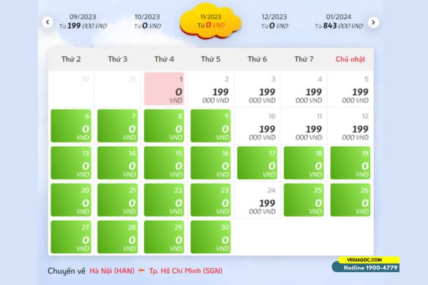 Tháng hè vé rẻ Vietjet ưu đãi tặng thêm hành lý xách tay 