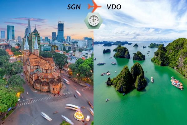Thời gian bay từ Sài Gòn đến Vân Đồn mất bao lâu