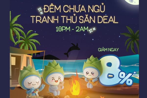 Thức Khuya Săn V&eacute; Xịn &ndash; Bamboo Airways Giảm Tới 8%