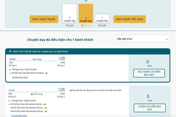 Lưu ý: Nếu hành khách đã mua thêm dịch vụ bổ trợ hoặc dịch vụ đặc biệt, Vietnam Airlines sẽ xem xét và xử lý hoàn các khoản này riêng, sau đó thông báo kết quả đến hành khách.