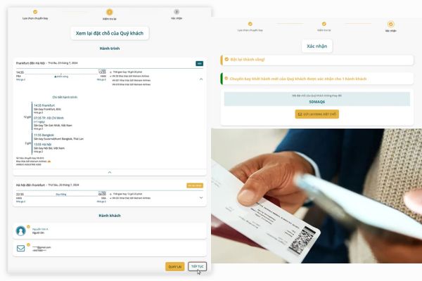 Lưu ý: Nếu hành khách đã mua thêm dịch vụ bổ trợ hoặc dịch vụ đặc biệt, Vietnam Airlines sẽ xem xét và xử lý hoàn các khoản này riêng, sau đó thông báo kết quả đến hành khách.