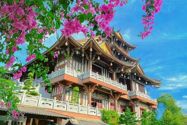 Tu viện Khánh An điểm checkin hot tại Sài Gòn