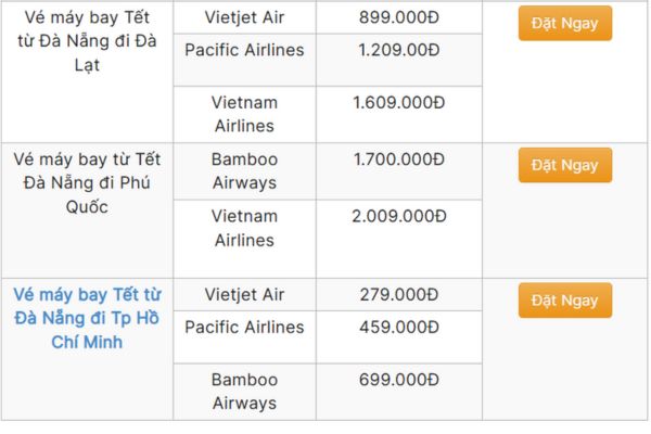 Ưu đãi đặc biệt Đặt vé máy bay mùng 7 Tết với giá cực sốc