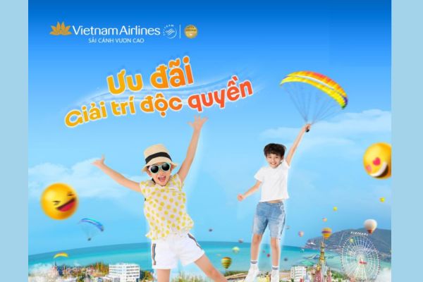 Ưu Đãi Độc Quyền Từ Vietnam Airlines Trải Nghiệm SunWorld Và VinWonders