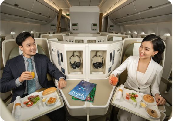Ưu đãi hạng Thương gia Vietnam Airlines Bay Việt Nam Philippines