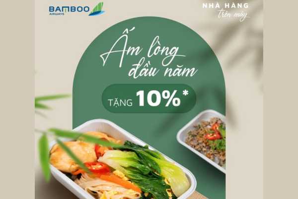 Ưu Đãi Khủng từ Bamboo Airways Giảm Đến 10%