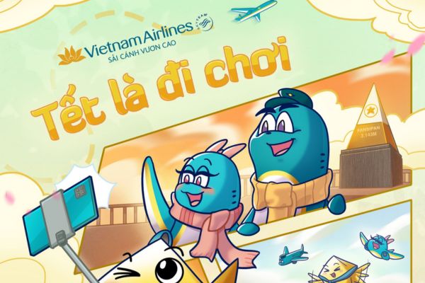 Ưu đãi lì xì cực chất từ Vietnam Airlines trong 3 ngày đầu năm