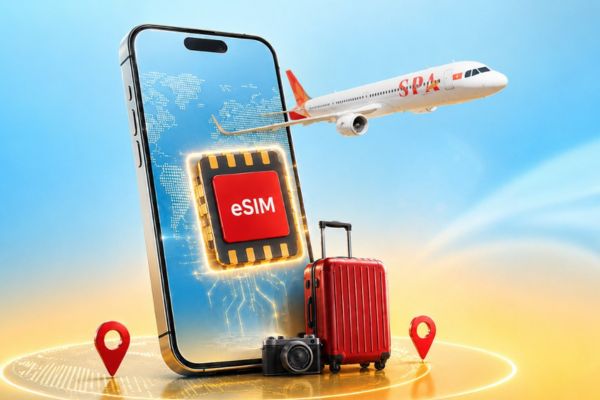 Ưu đ&atilde;i mới từ Sun PhuQuoc Airways: eSIM 0Đ cho kh&aacute;ch quốc tế