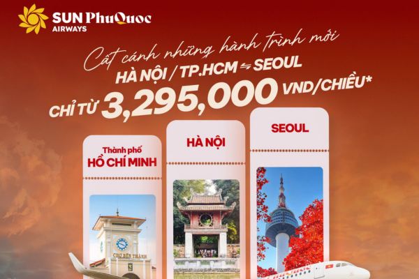 Ưu Đ&atilde;i 7/7 Sun PhuQuoc Airways &ndash; Giảm Tới 17% Gi&aacute; V&eacute; Cơ Bản