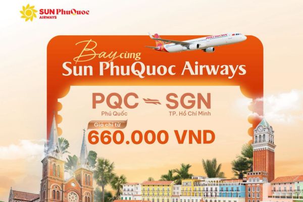 Ưu Đ&atilde;i 7/7 Sun PhuQuoc Airways &ndash; Giảm Tới 17% Gi&aacute; V&eacute; Cơ Bản