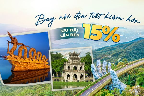 Ưu đ&atilde;i 15% từ Pacific Airlines &ndash; Bay nội địa gi&aacute; tốt ngay h&ocirc;m nay