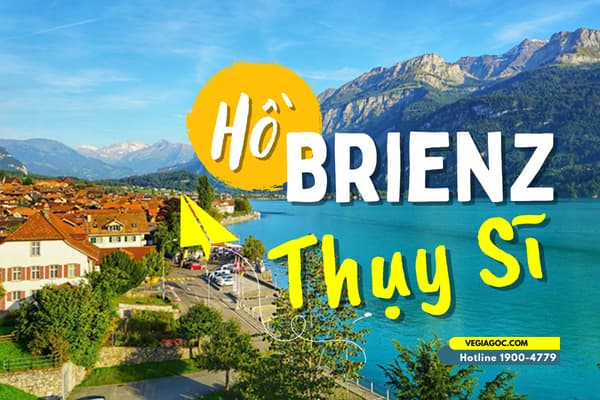 Vẻ đẹp nghẹt thở của hồ Brienz Thụy Sĩ