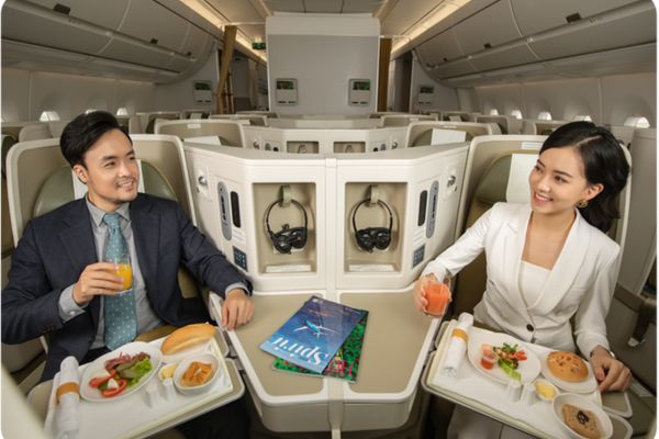 Vé hạng Thương gia Vietnam Airlines đi Trung Quốc