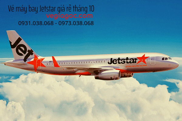 Vé máy bay Jetstar giá rẻ tháng 10