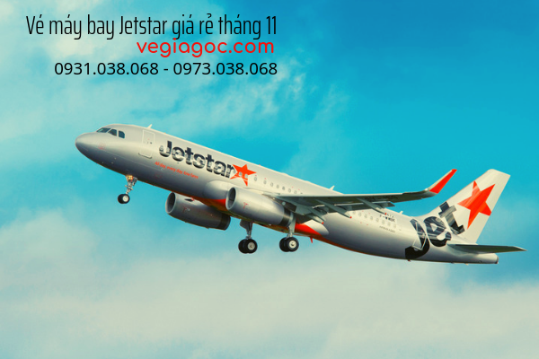 Vé máy bay Jetstar giá rẻ tháng 11